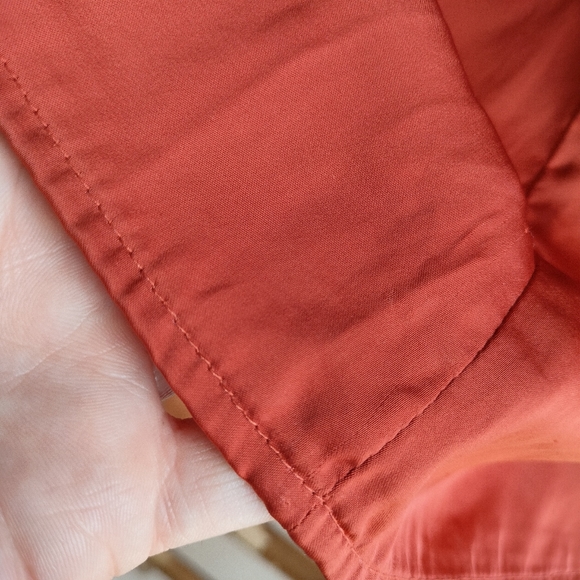 🌹The Quiet Luxury Collection🌹 H&M Brick Orange Peasant Blouse - Picture 11 of 17